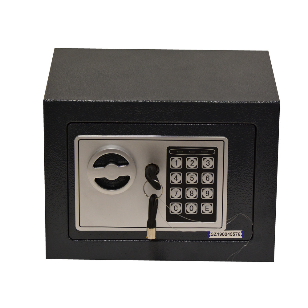 Sofia Bau Steel Safe Box 170*230*170 mm; Grey