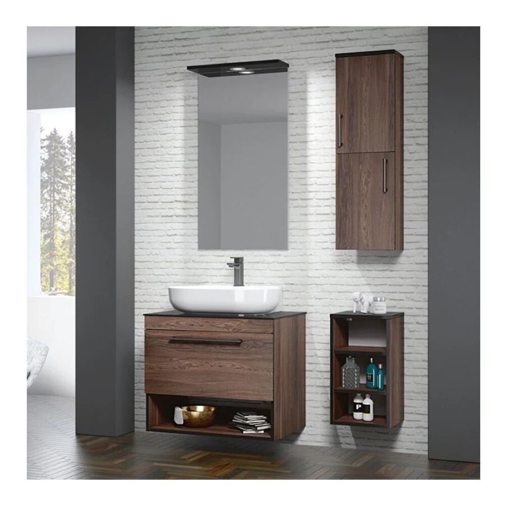 Orka Knidos Upper Module Tall Cabinet; Navaro