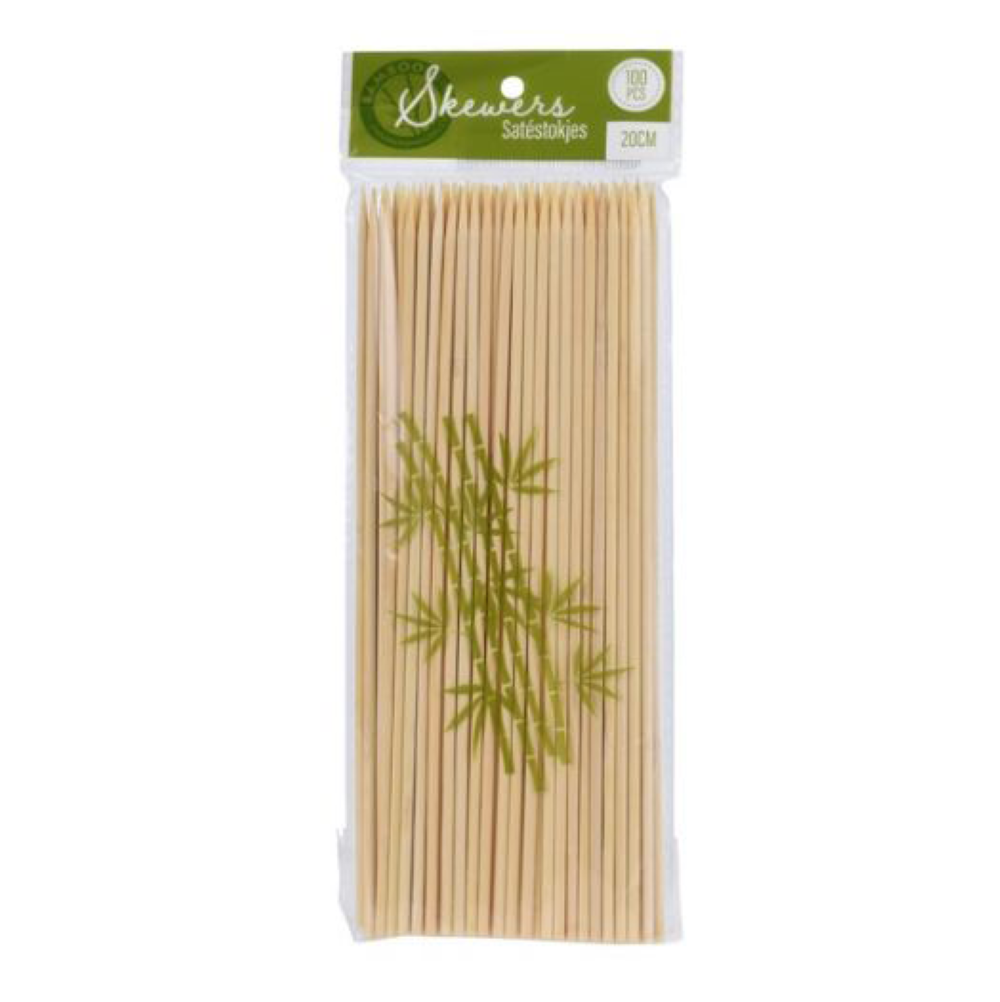 شیشی بامبۆ ١٠٠ پارچە ٣*٢٠٠مم