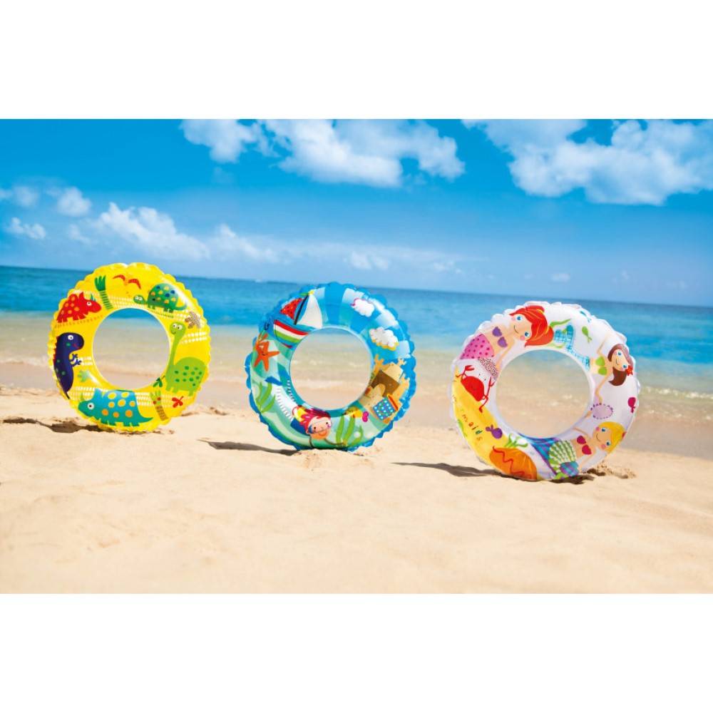 Intex Transparent Swim Ring ( 24
