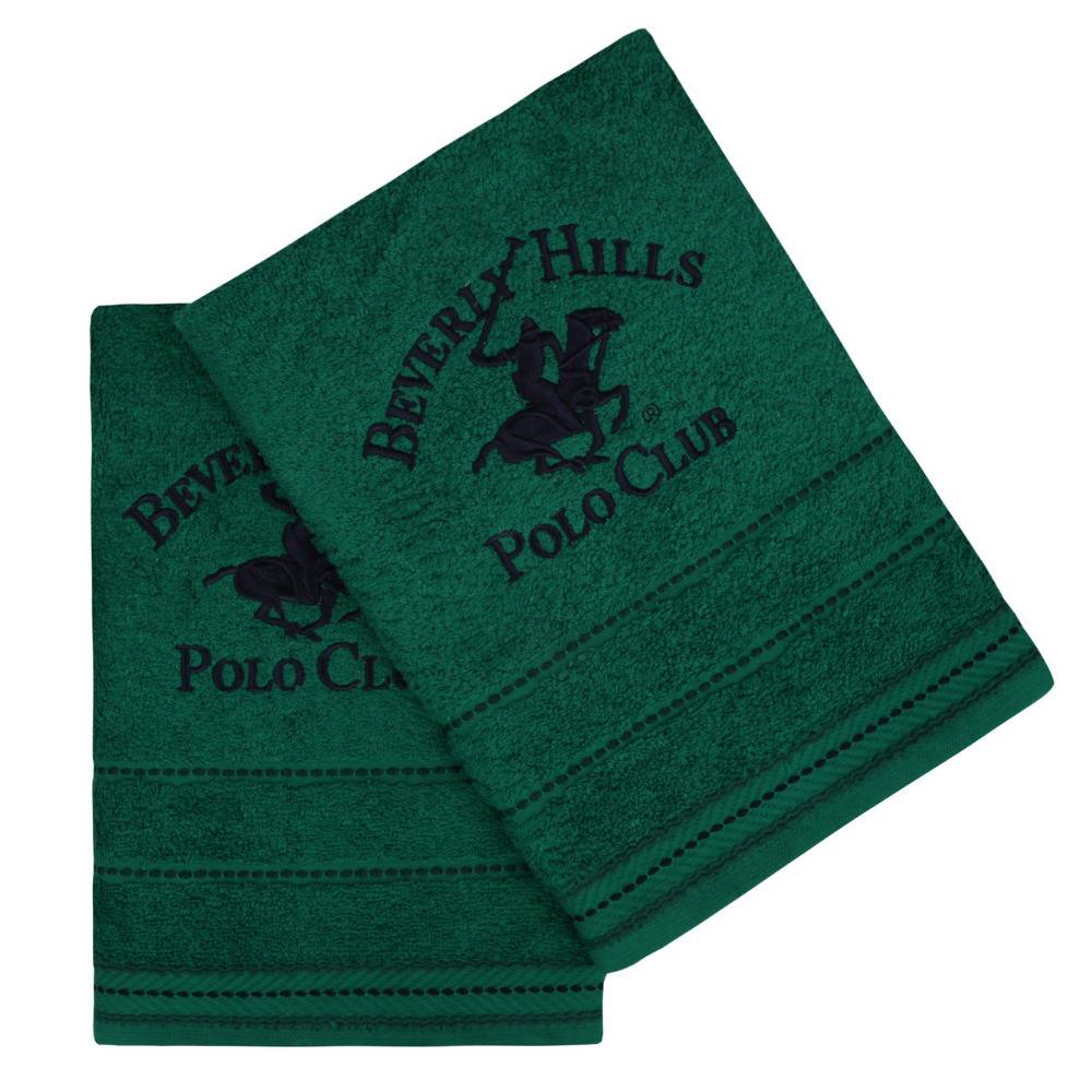 Beverly Hills Polo Club 403 Green 50X90Cm2-Pieces Set Towel