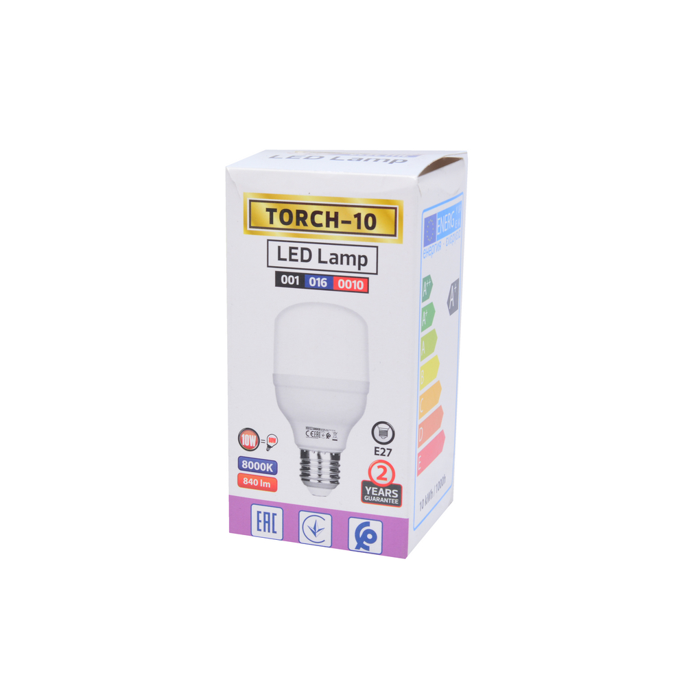 LED Bulb 10W 8000K E27 100-240V - 001-016-0010