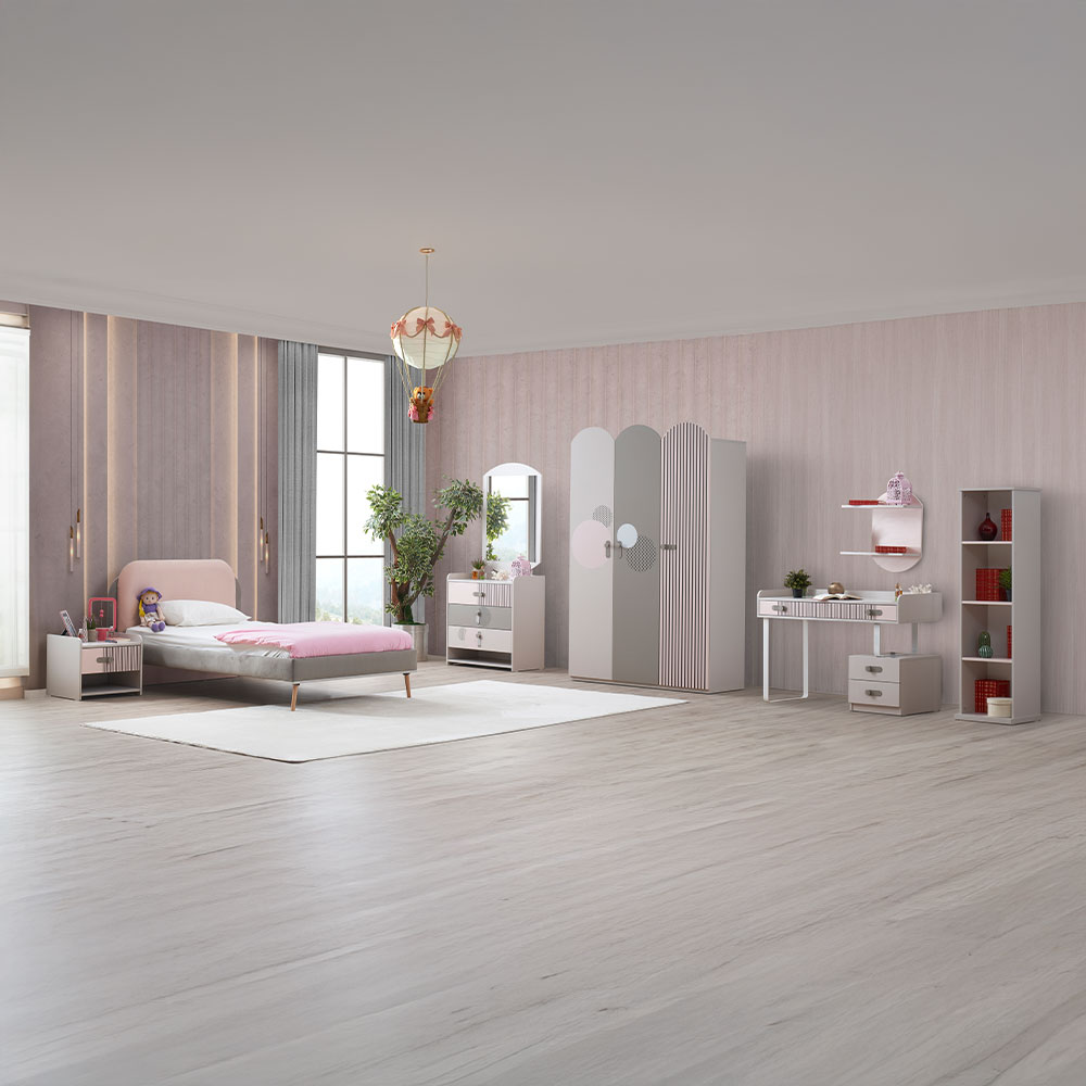 غرفة نوم شبابية نوع آيس كريم 100*200 سم