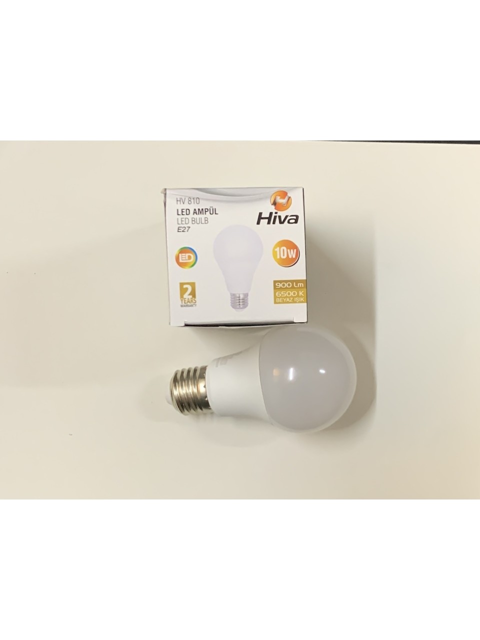 گڵۆپی 810 لێد 10 وات 6500 کێلڤن  E27 