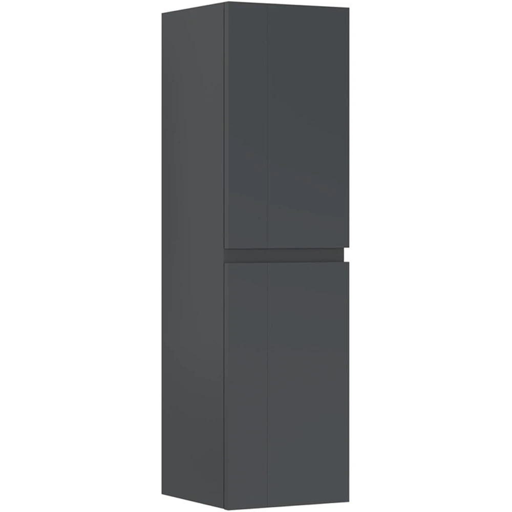 خزانة طولية نوع ليكيا V2 مقاس 40 سم؛ أنثراسيت مطفي