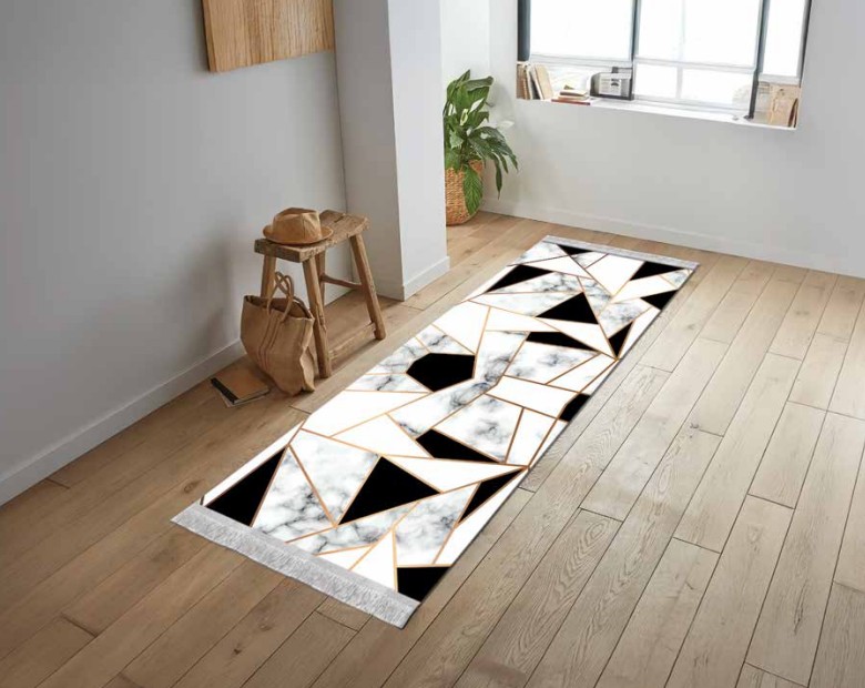 Digitally Printed Velvet Rectangular Rug 50x80 cm - 00425