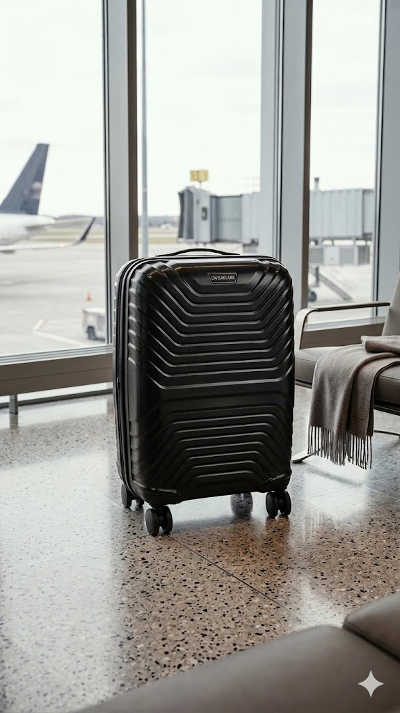 28 Inch Black Suitcase (B85)