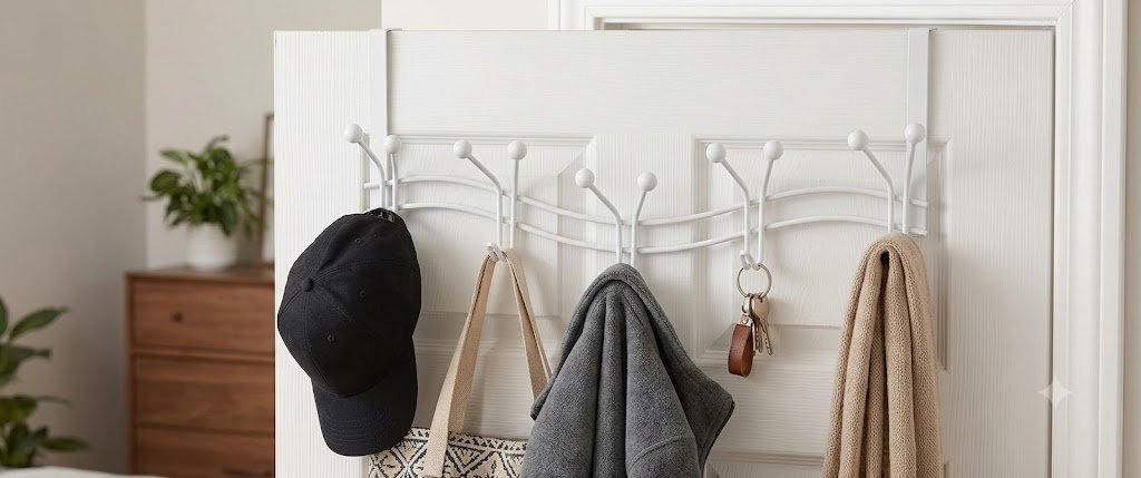 Over the Door Clothes Hanger (SA007-W-CN)