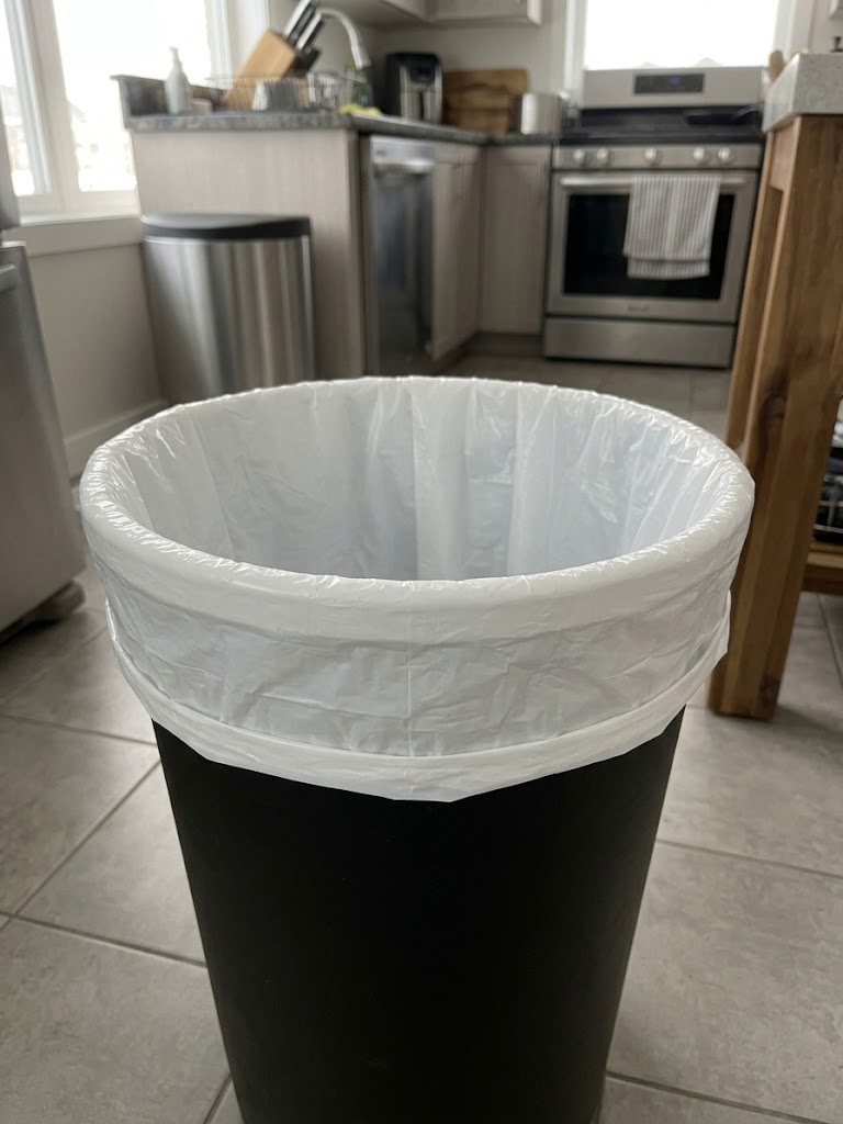 20L Small Garbage Bags 30-Pack 40x50cm