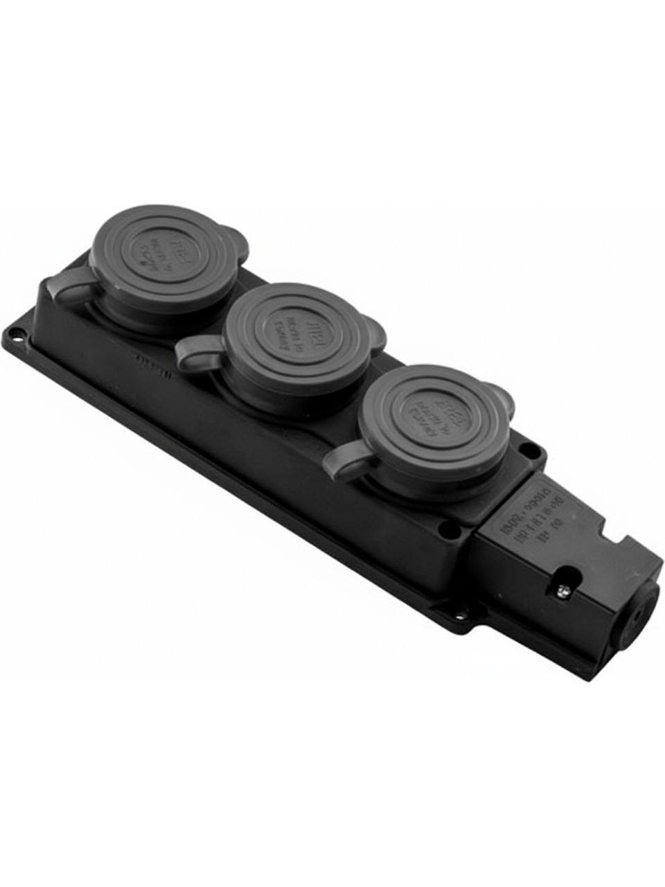 Mexan 1x16A Single-Phase Grounded Extension Socket - HV-4123