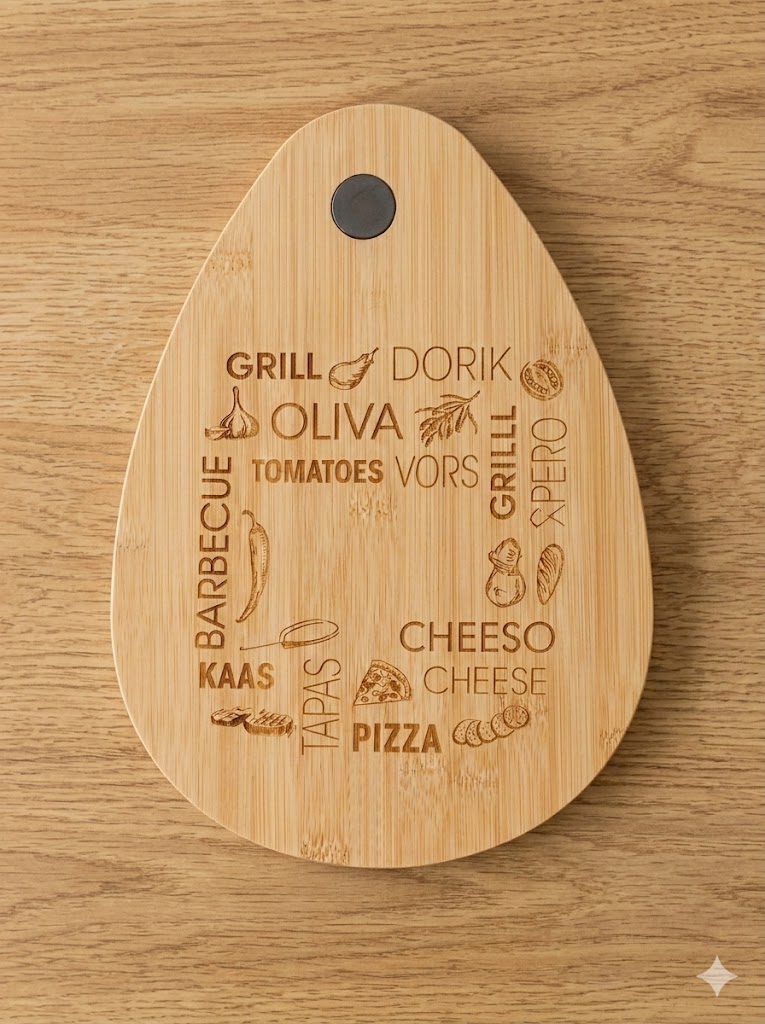 My Life Round Wooden Cutting Board - MY-202