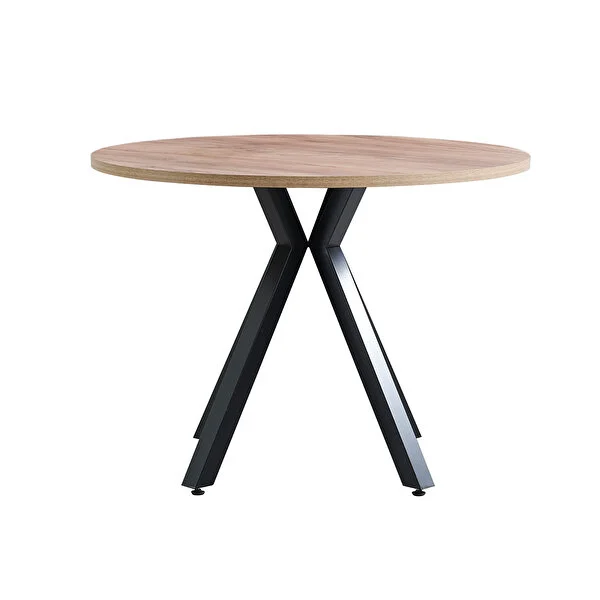 Evissa Round Fix Table  104 Cm
