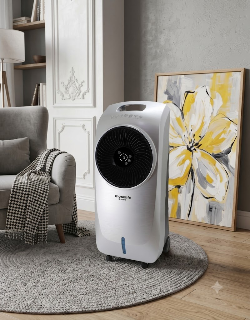 Water Air Cooler Silver Color (MF0185)