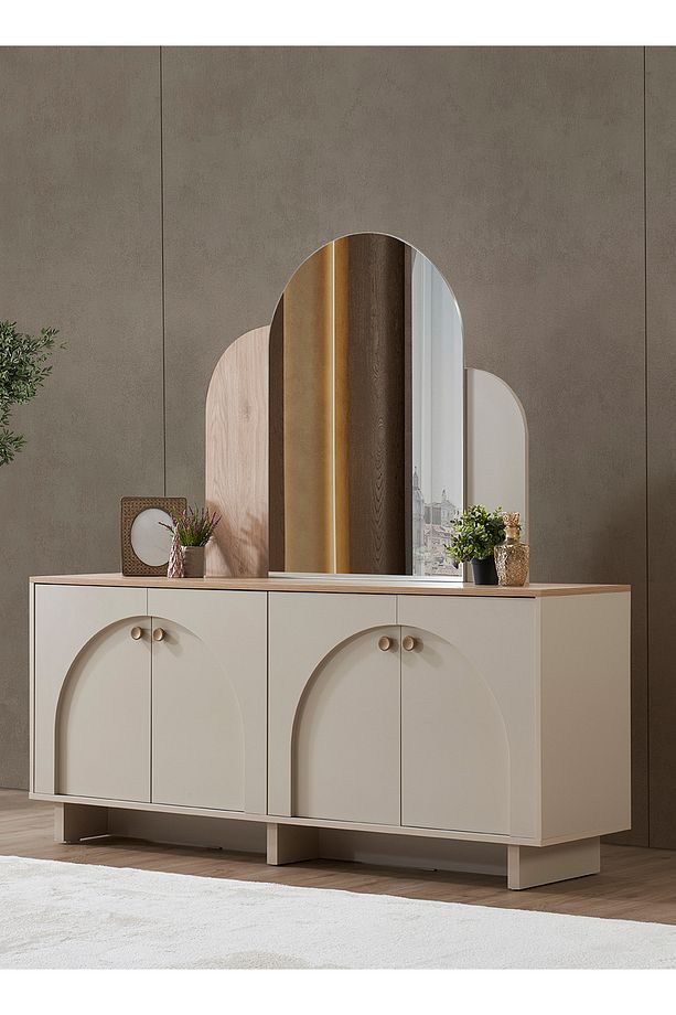 Alpino Rena Console With Mirror 220*168*55 Cm
