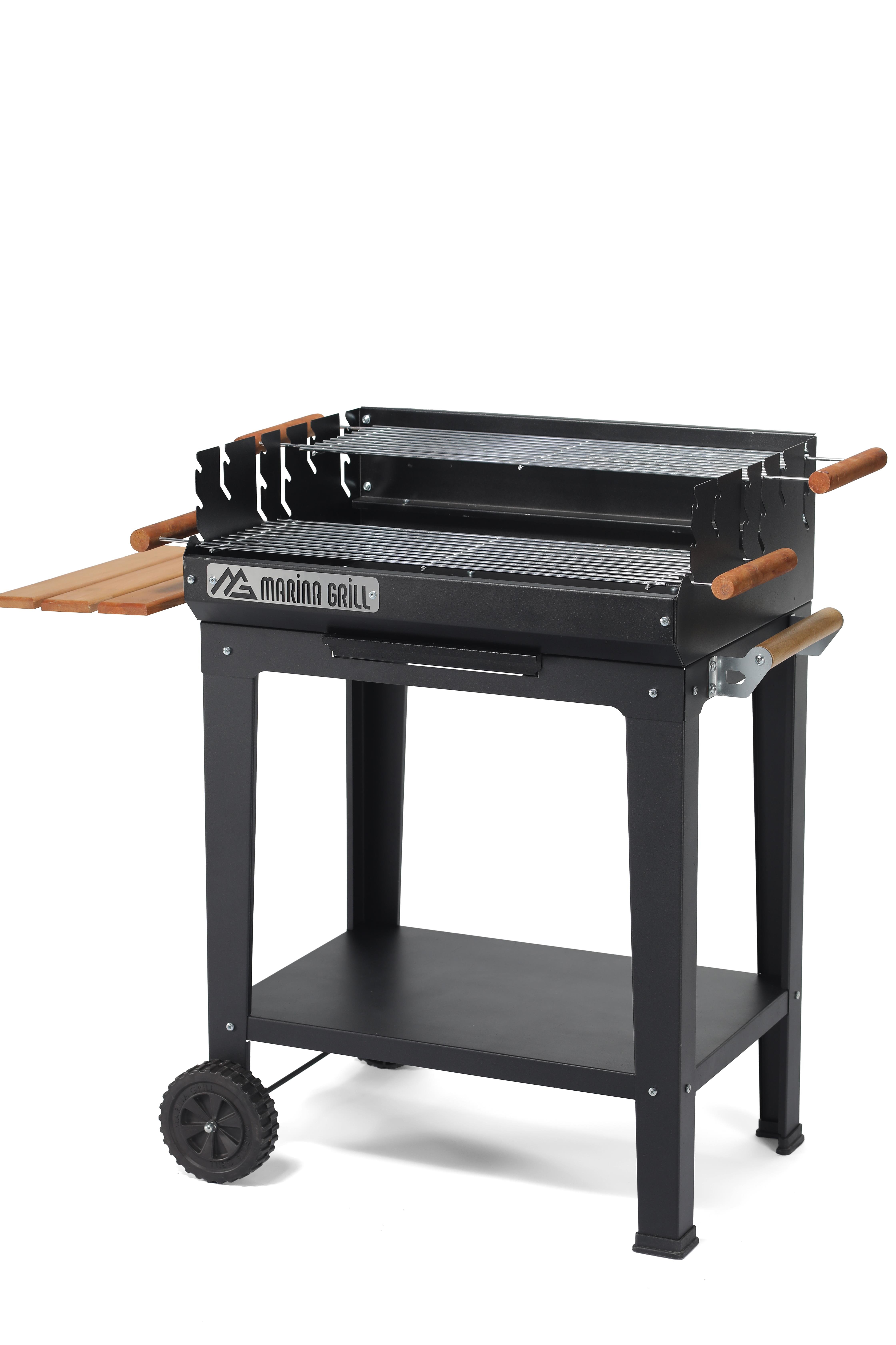 Standing BBQ Grill with Wheels - MGBAHCE