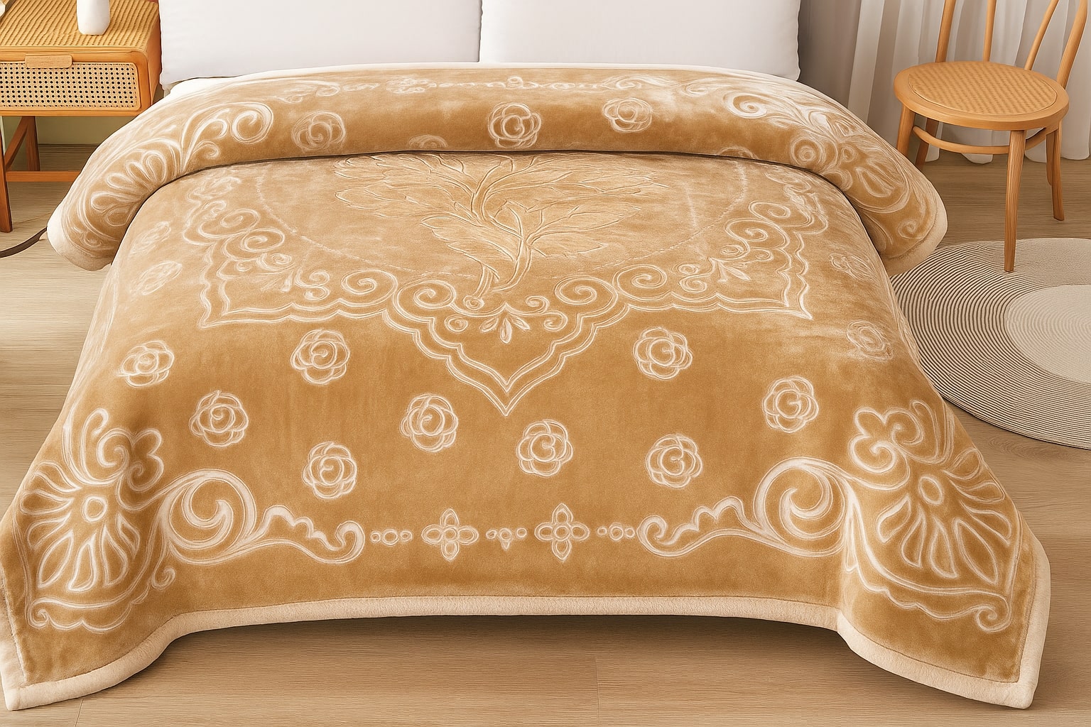 Oster Blanket 200*230 Cm 3.7Kg; Beige - 801