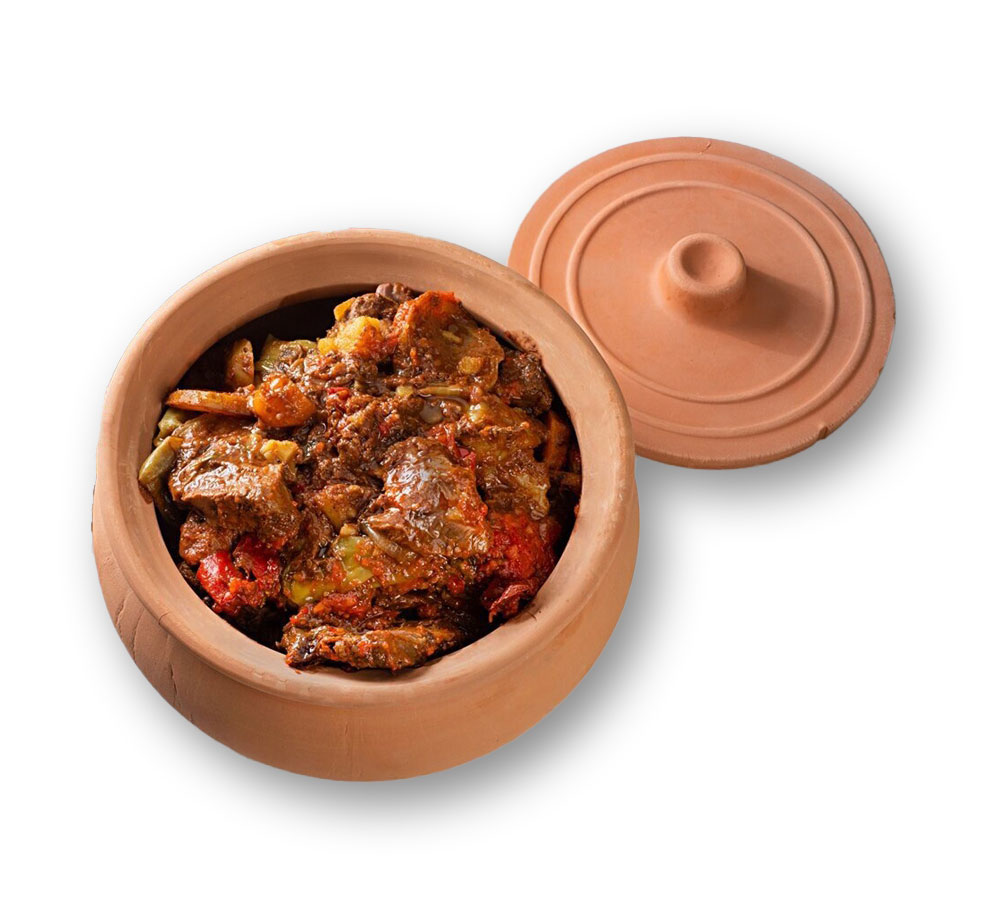 Viapot Clay Pot With Lid 27*14Cm 2500Ml  