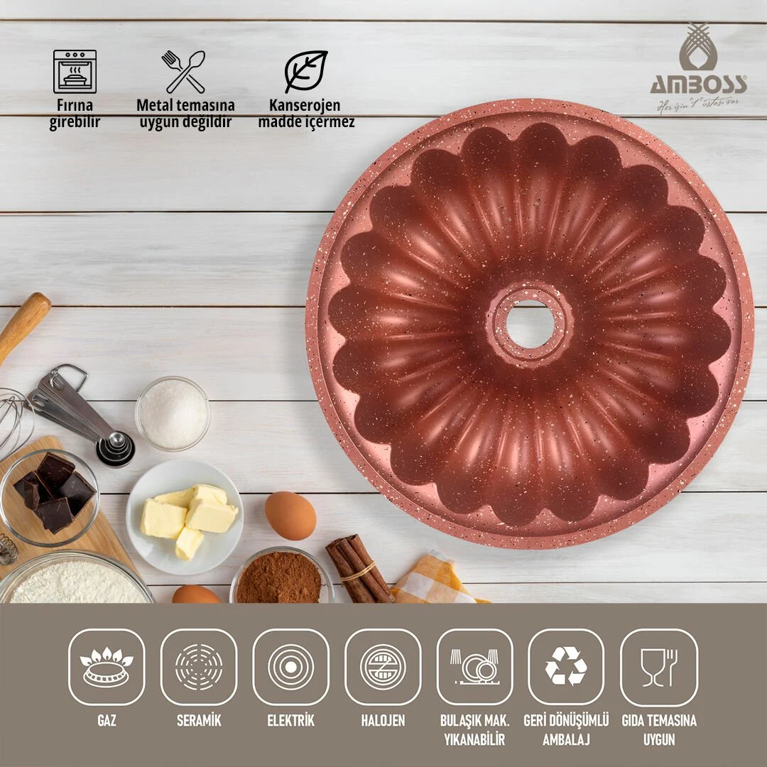 Amboss Alya Cake Pan 26 Cm - Aly-1400