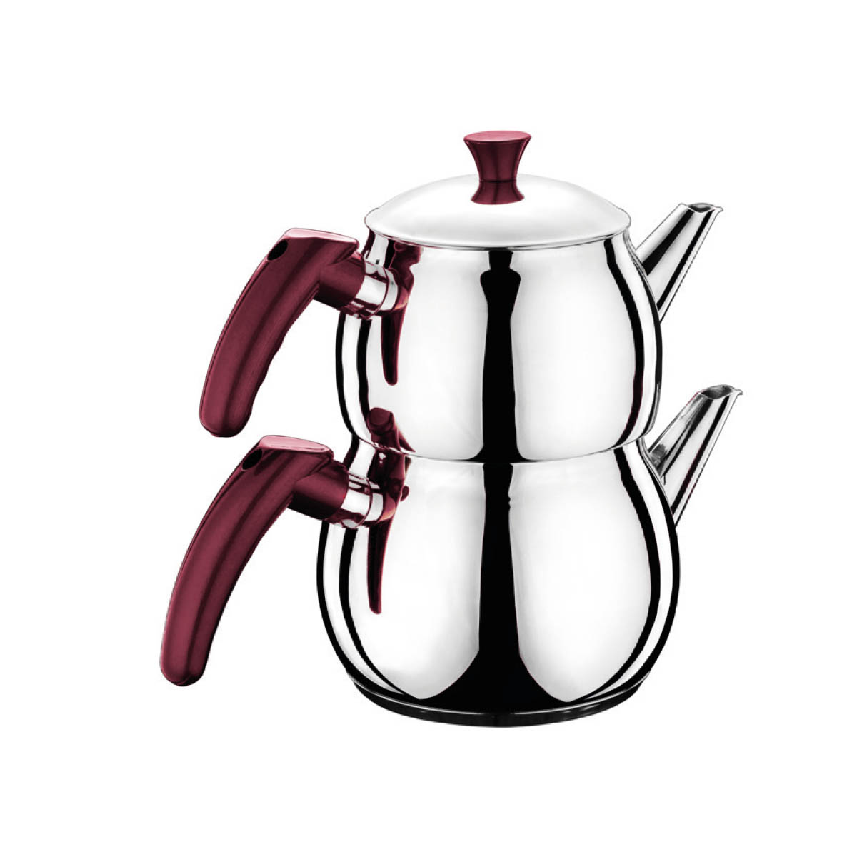 Has Cevher Teapot and Kettle Set; Steel