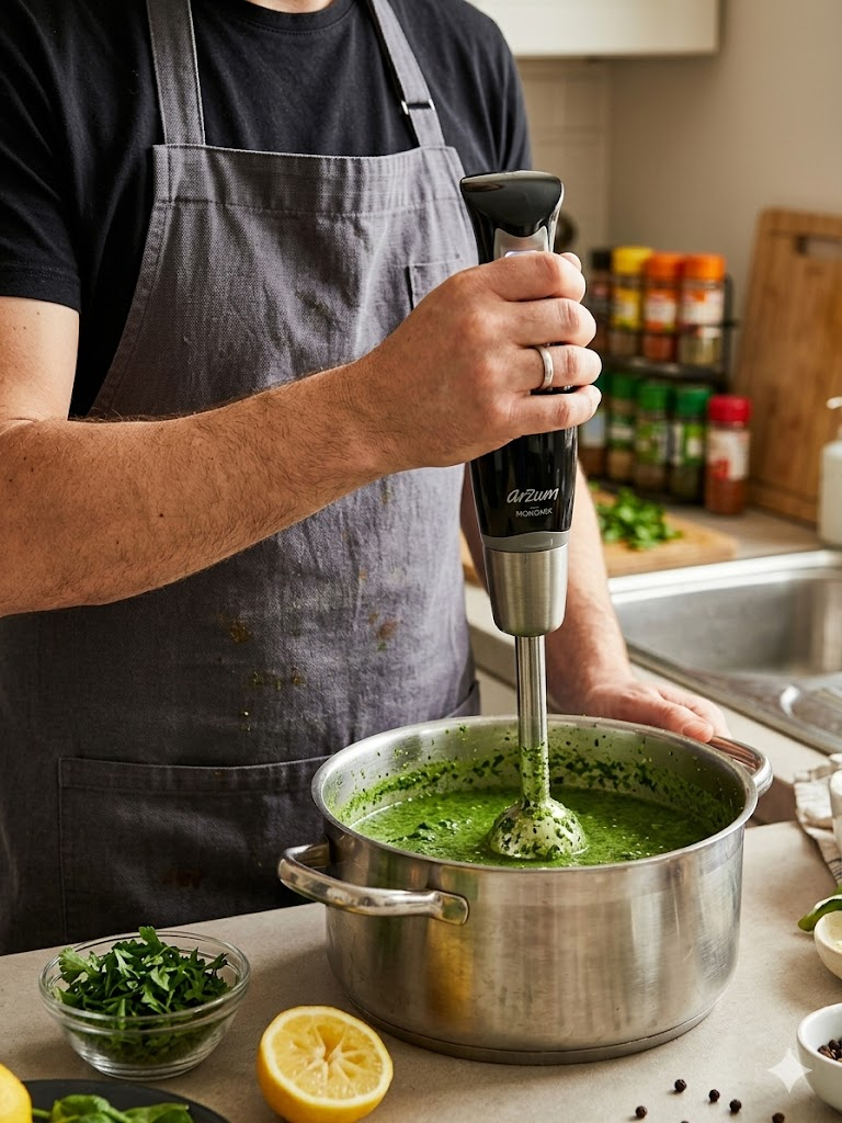 Arzum Monomix Hand Blender ; Black - AR1132B image 1