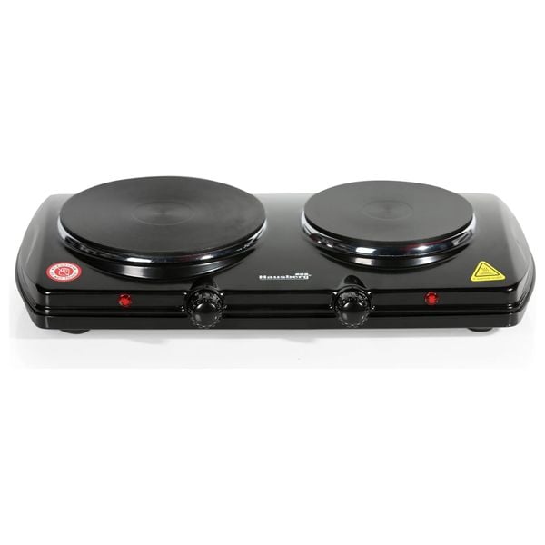 Hausberg Double Surface Electric Cooker; Black - HB-520NG
