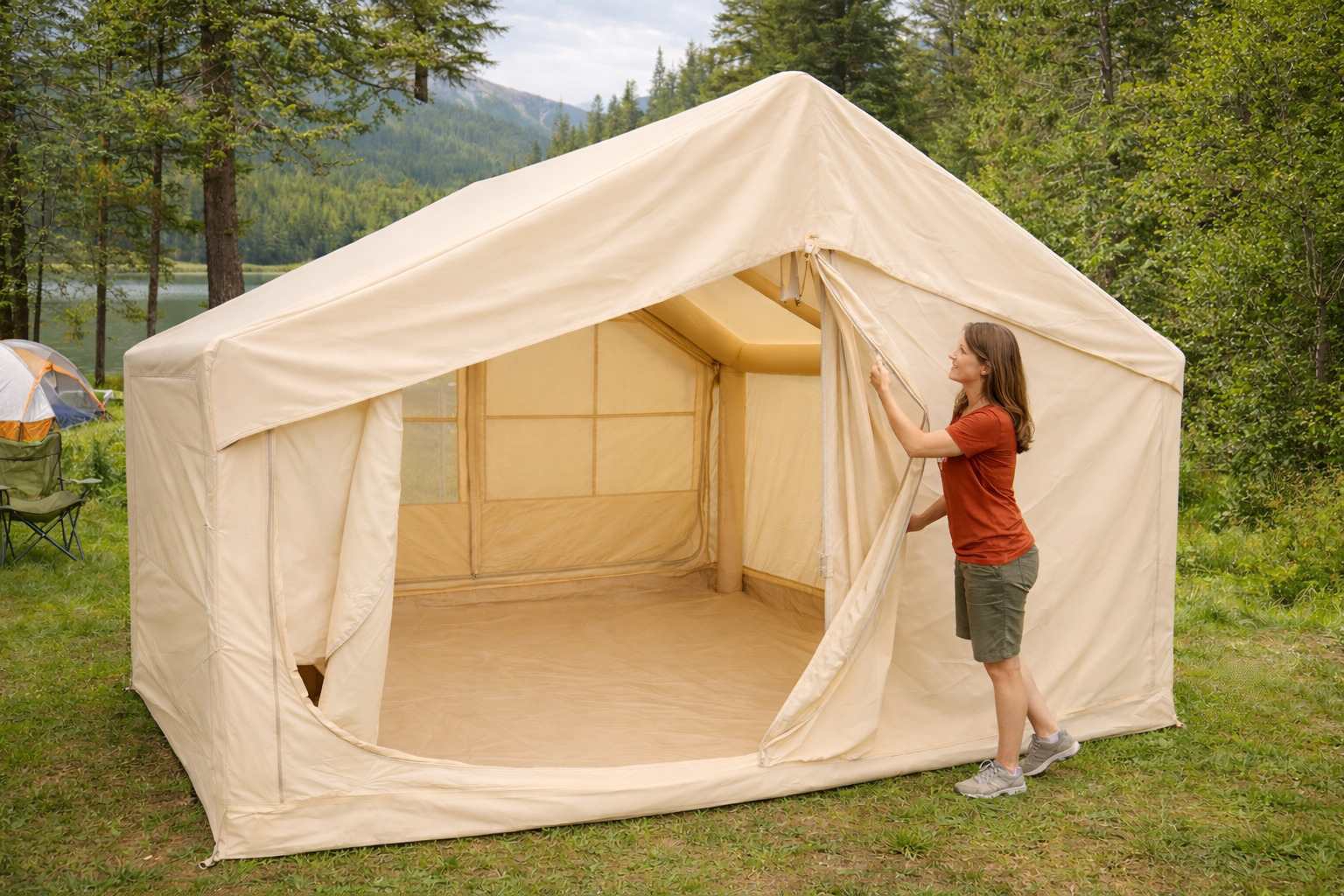 Oster Inflatable Tent 300x250x220cm - SZ-ZP7.5