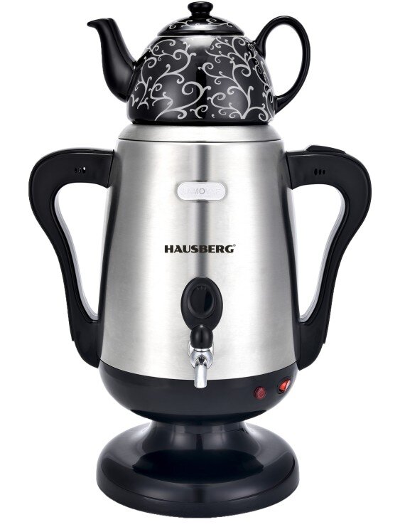 Hausberg Electric Samovar 3.5L; Black - HB-3644IN