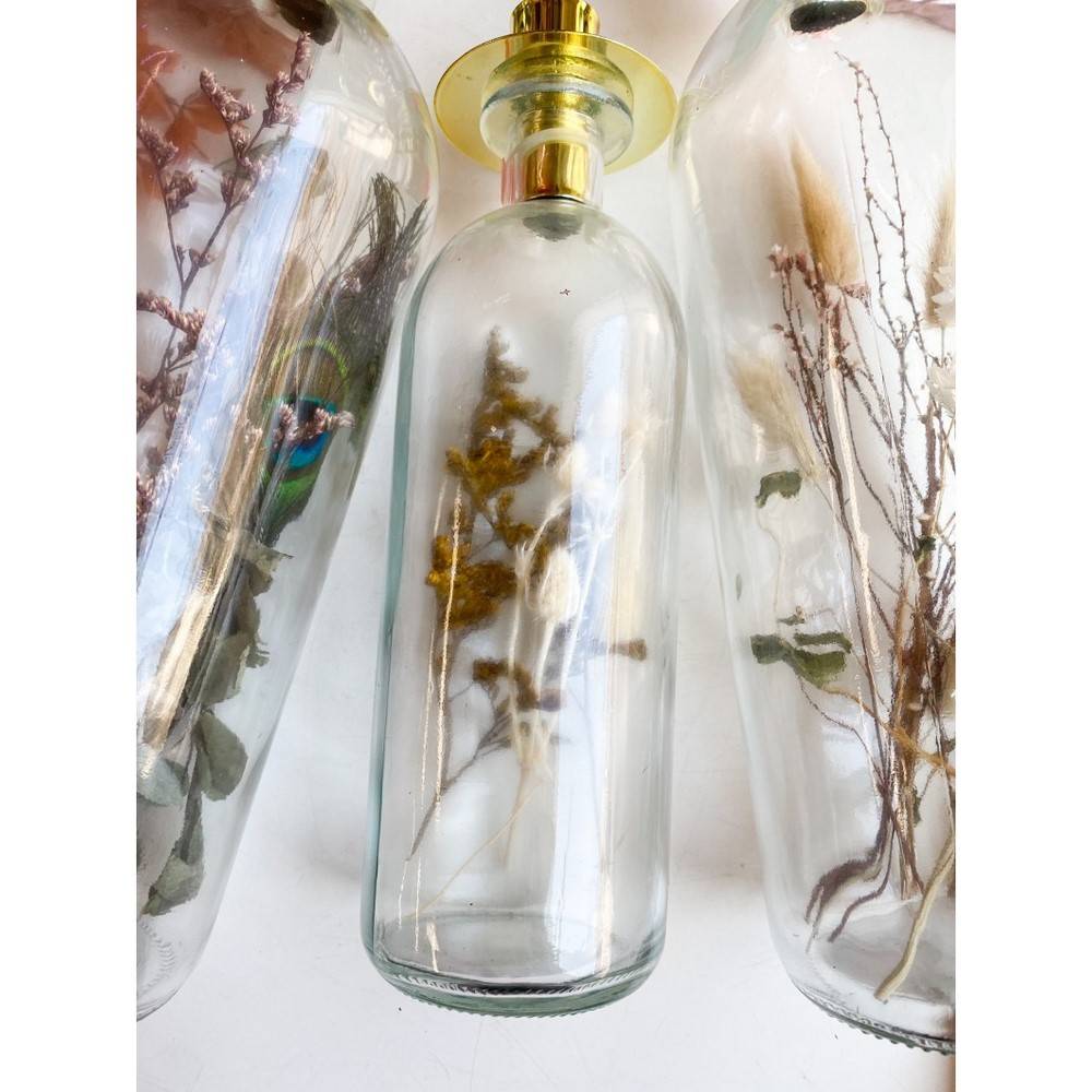 زجاجة حامل شمعة 23 سم