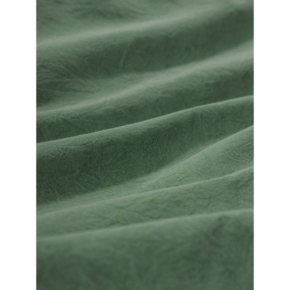 Cottonbox Crash - Green Poplin Double Quilt Cover Set 200*220CM