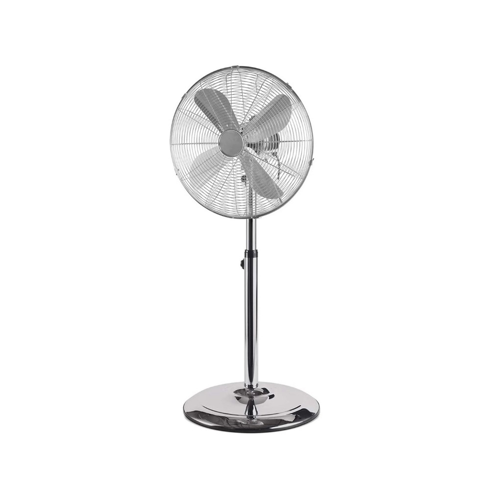 Koopman Footed Fan 45 Cm - Silver