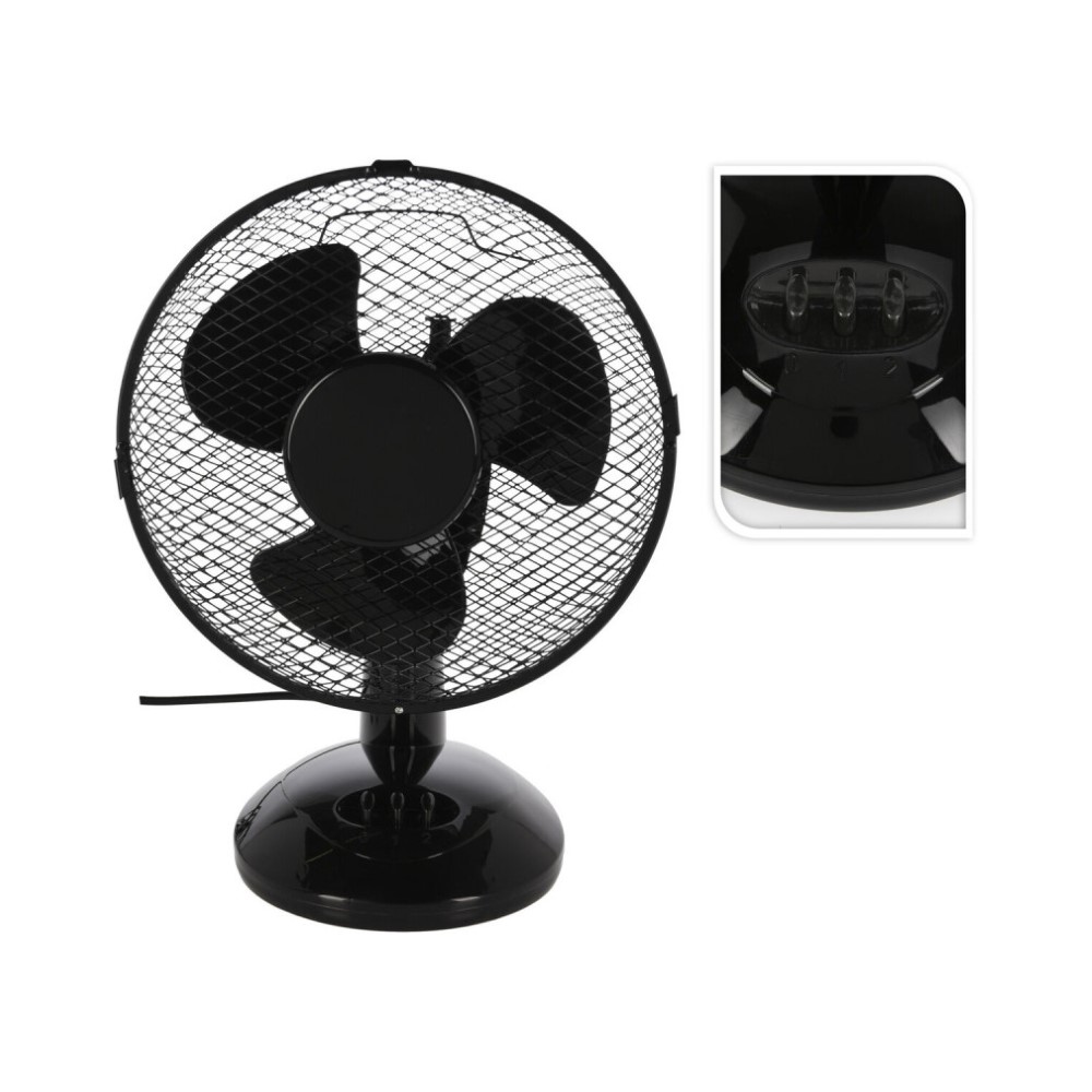 Koopman Tabletop Fan 23 Cm - Black