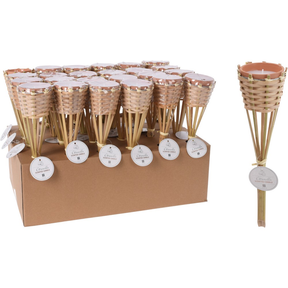 Koopman Bamboo Torch Citronella 35Cm - 420900460