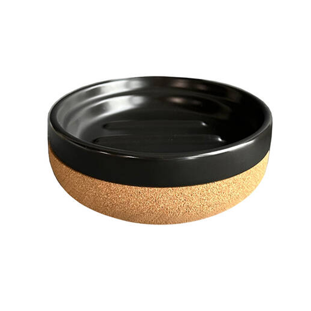 طبق صابون نوع كارتري - أسود - D-20961