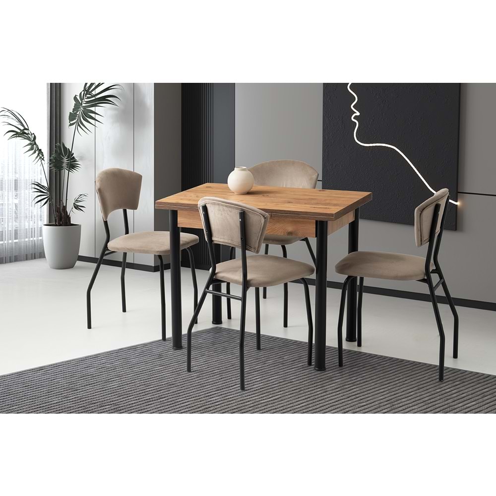 Mobilgen Smart Table 100*70+10 Cm; Atlantic Wood 