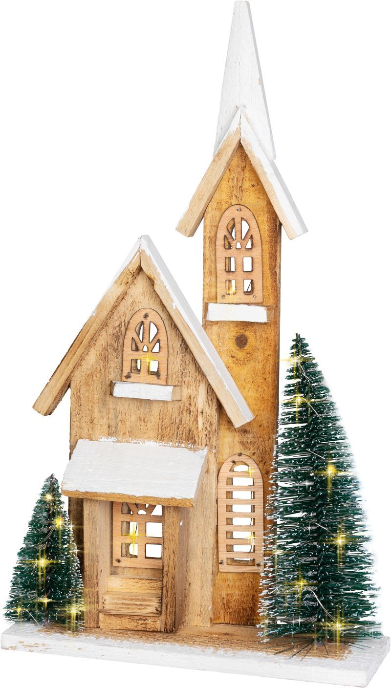 Koopman Decorative New Year House 42 Cm - ACW008020