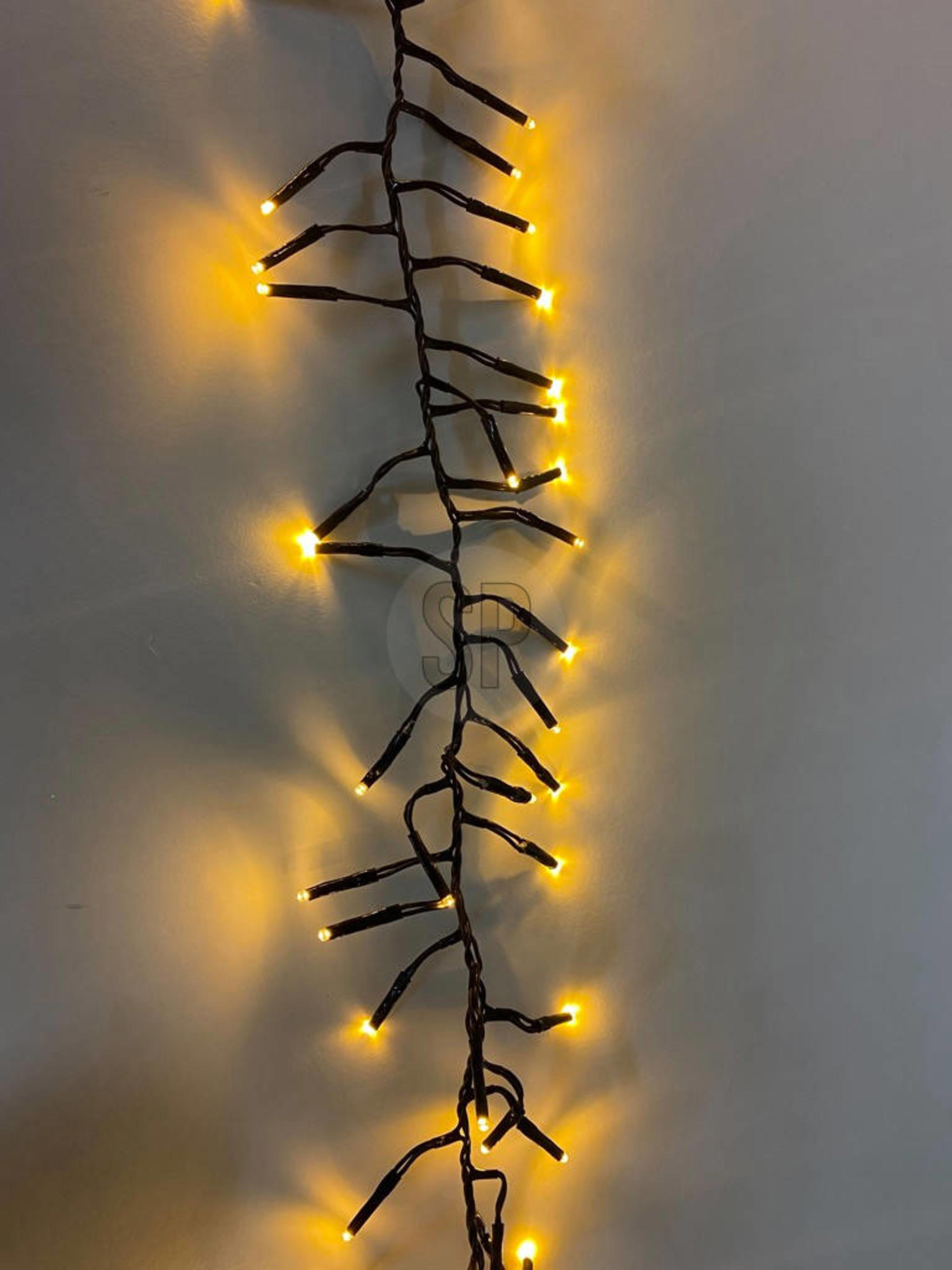 Wire Cluster LED Fairy Lights ; 768 LEDs, Extra Warm White - AX9560330